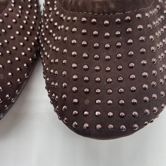 Corso Como Ballet Flats Brown with Rose gold dots Sz 9 - Picture 3 of 9